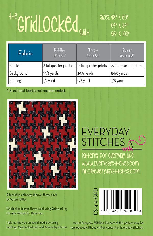 Calathea by Ruby Star Society : The Gridlocked Quilt Kit (Estimated Arrival November 2025)