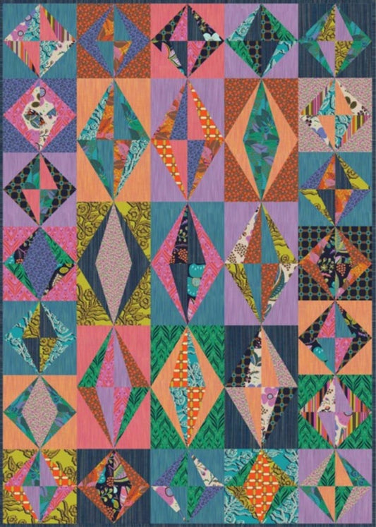Camouflage by Kathy Doughty : Lava Lamps Quilt Kit