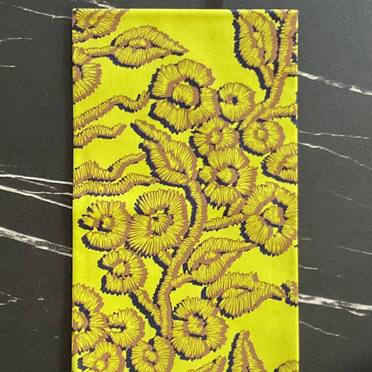 Camouflage by Kathy Doughty : Leopard Blossoms Lemon 91274-52