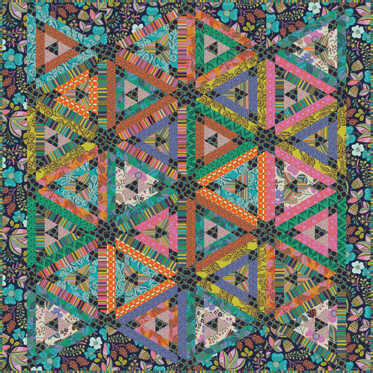 Camouflage by Kathy Doughty : Star Tracking Quilt Kit