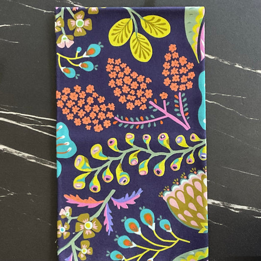 Camouflage by Kathy Doughty : Wild Bouquet Navy 91272-45