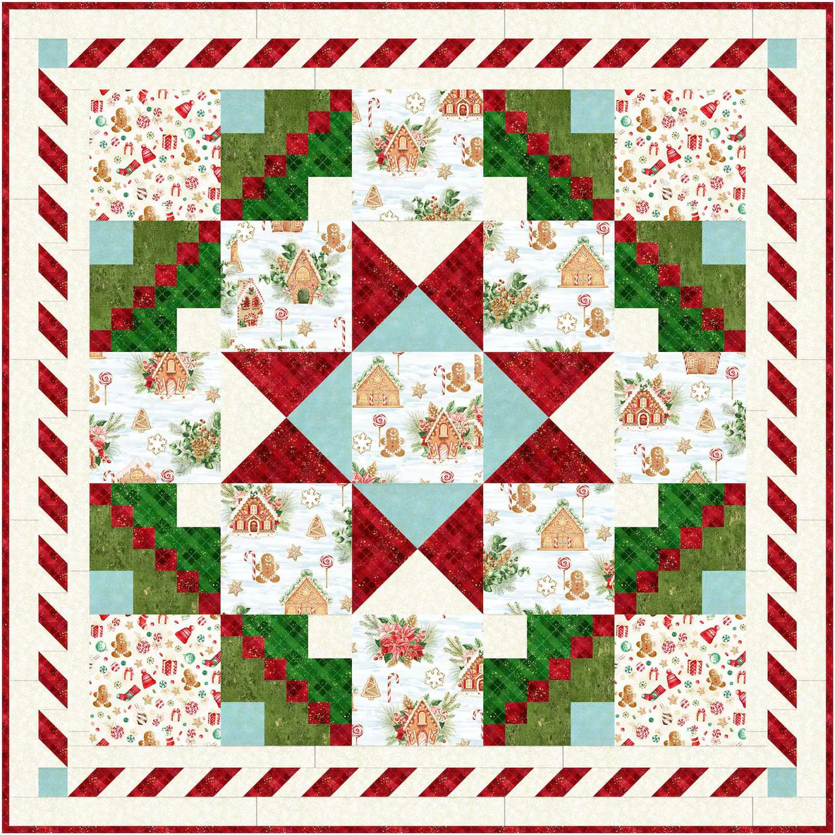 Candy Lane Quilt Pattern by Gourmet Quilter