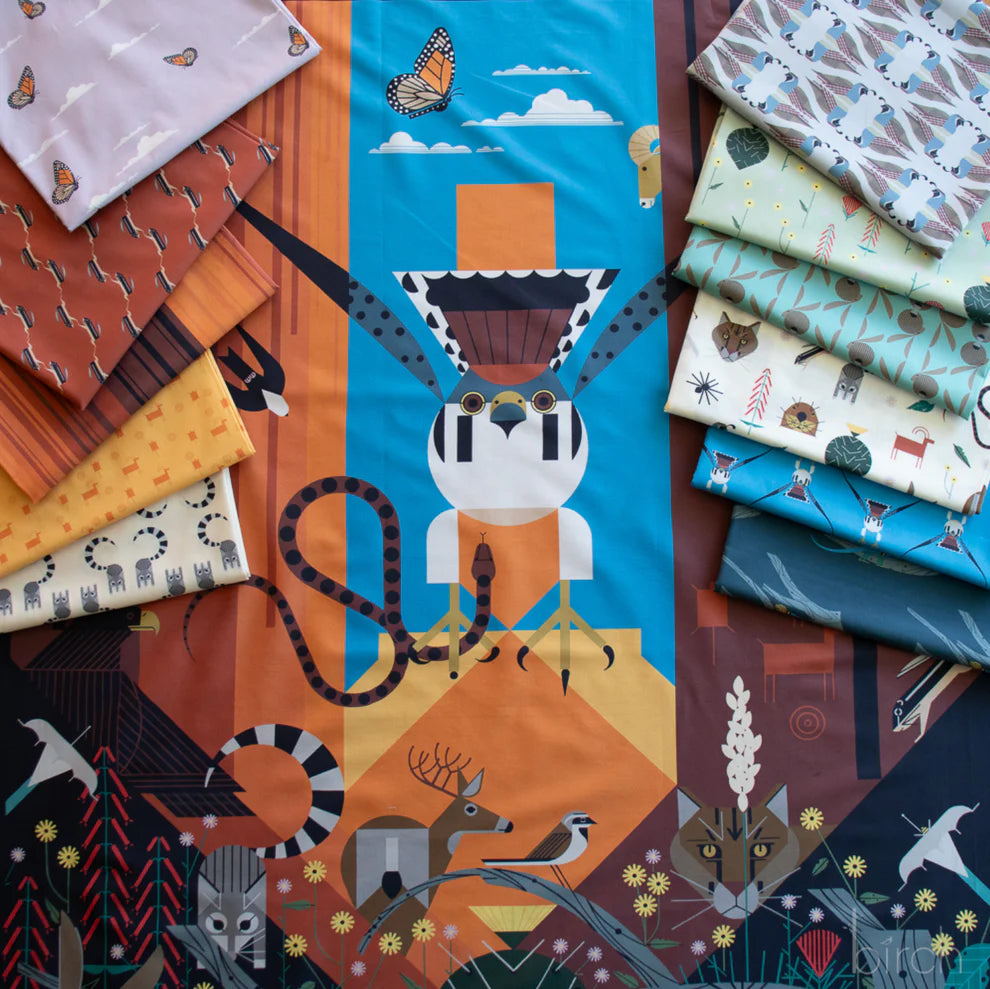 Canyon Country by Charley Harper : Fabric Bundles