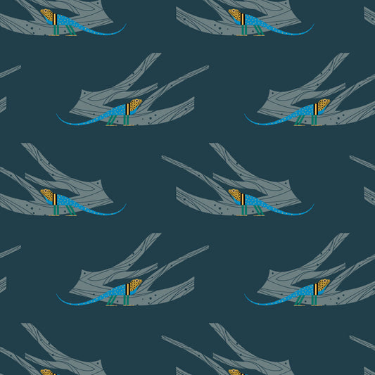 Canyon Country by Charley Harper: Canyon Iguana CH-433