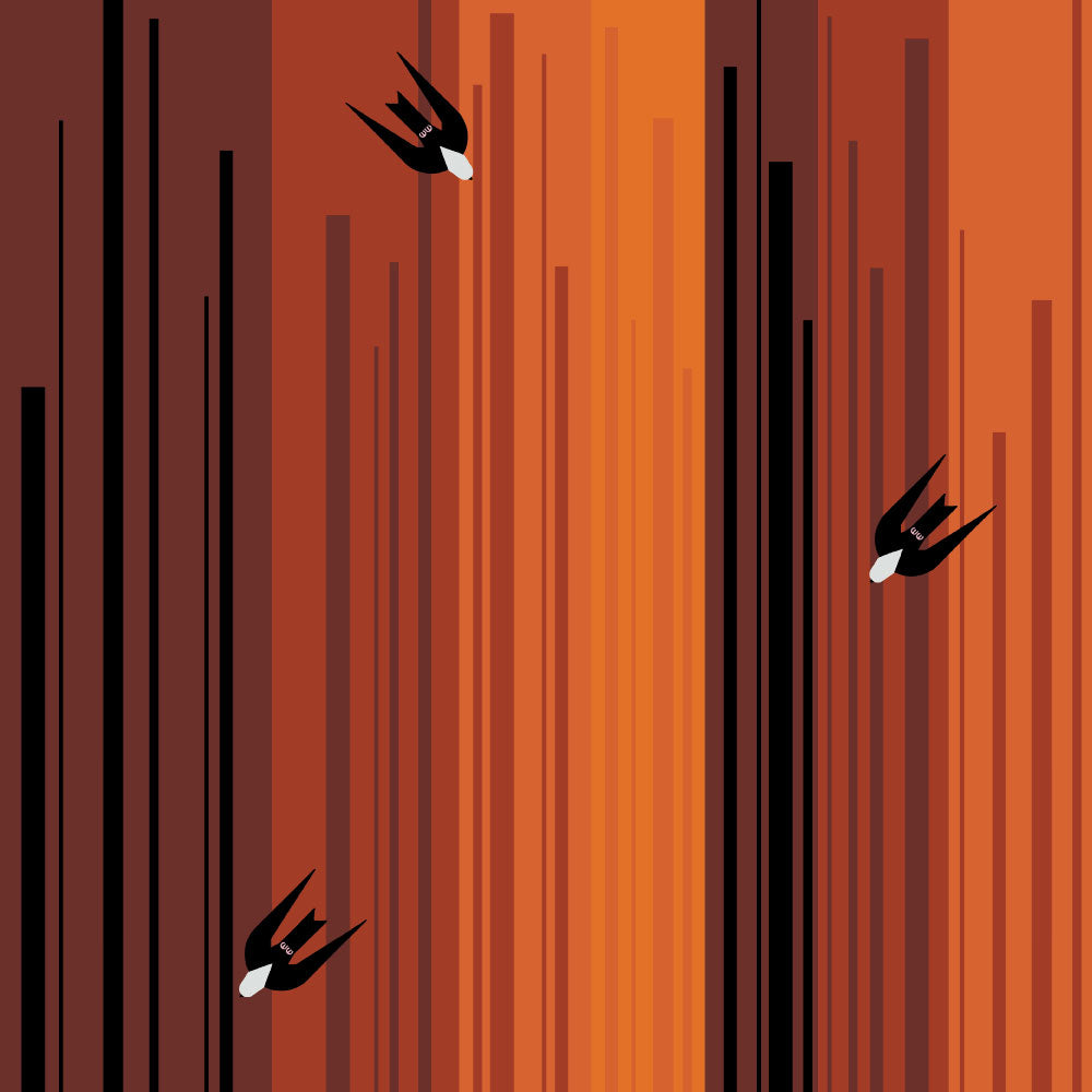 Canyon Country by Charley Harper: Canyon Wall Dive CH-426