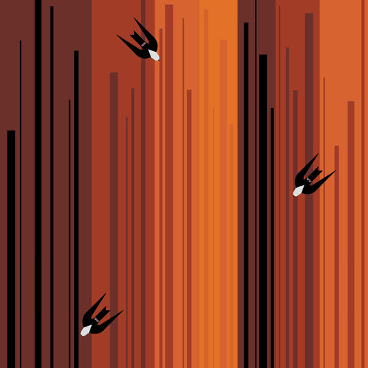 Canyon Country by Charley Harper: Canyon Wall Dive CH-426