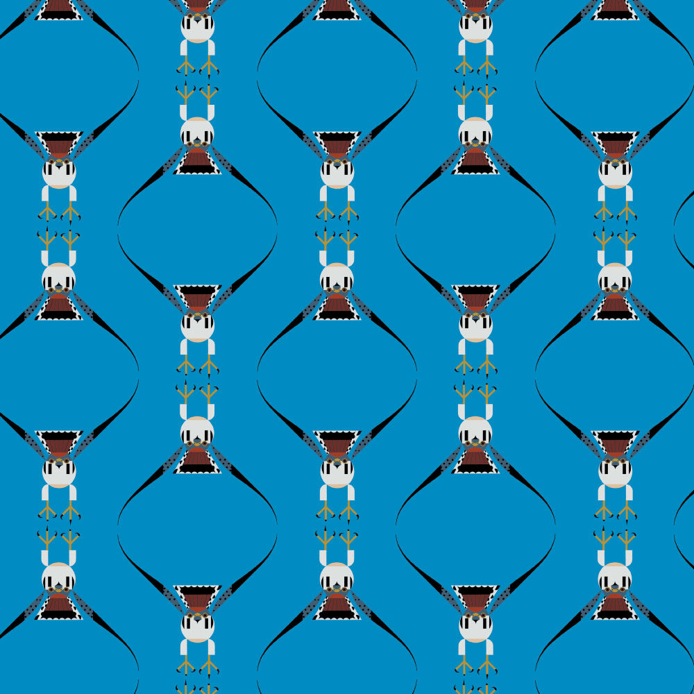 Canyon Country by Charley Harper: Falcon Flight CH-432