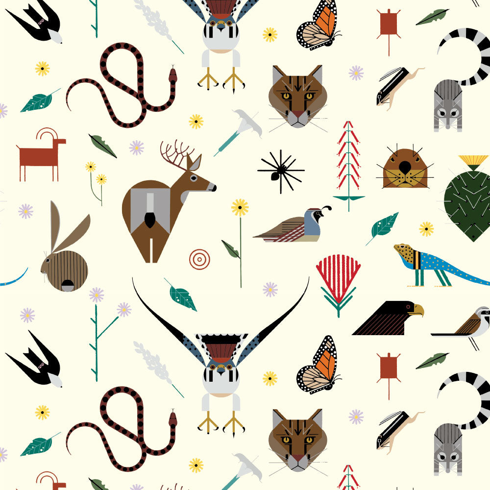 Canyon Country by Charley Harper: Canyon Critters CH-425 (Estimated Ship Date March 2025)