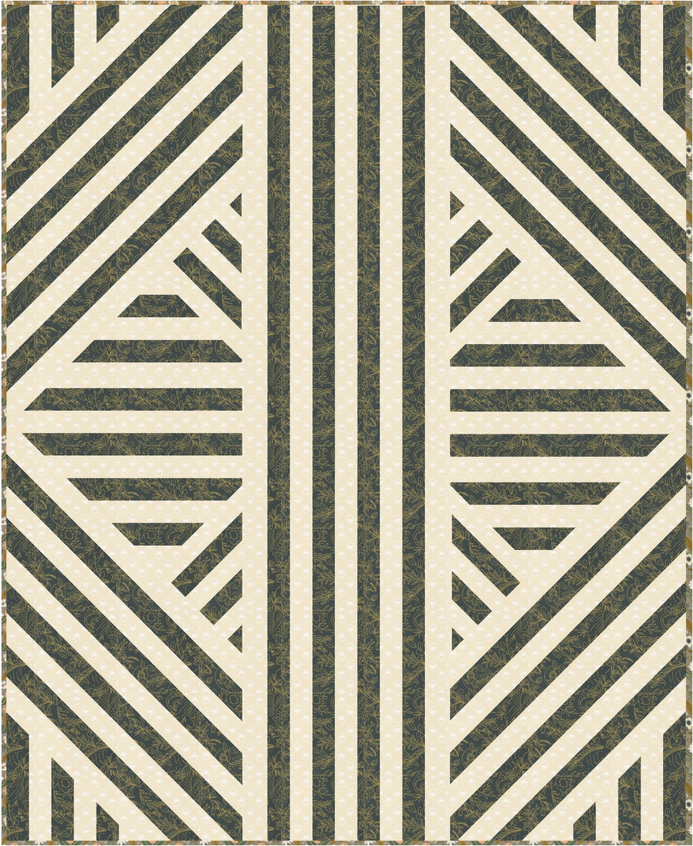 Capri Quilt Pattern by Quiltd Studios