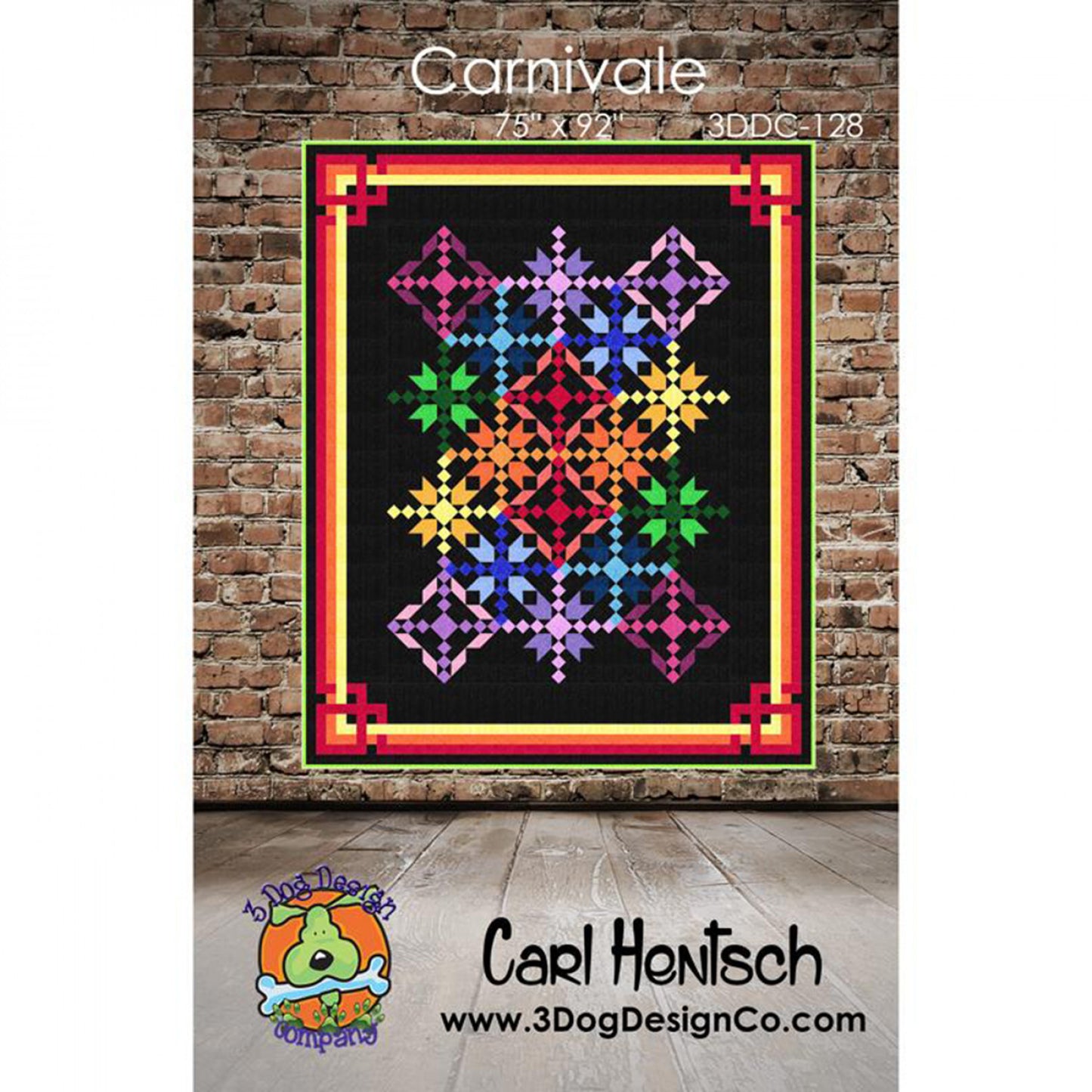 Carnivale Pattern by 3 Dog Design Co. - Special Order