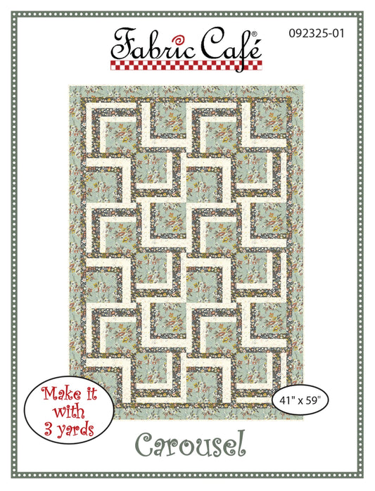 Carousel Quilt Pattern by Fabric Cafe