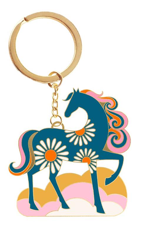 Carousel by Melody Miller : Carousel Keychain RS7089