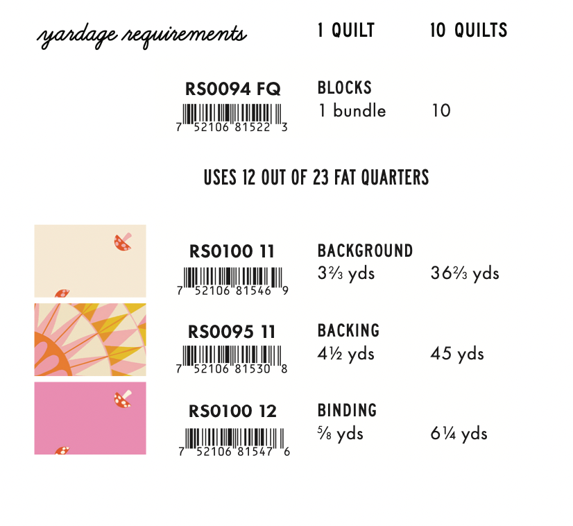 Carousel by Melody Miller : Fairy Dust Quilt Kit