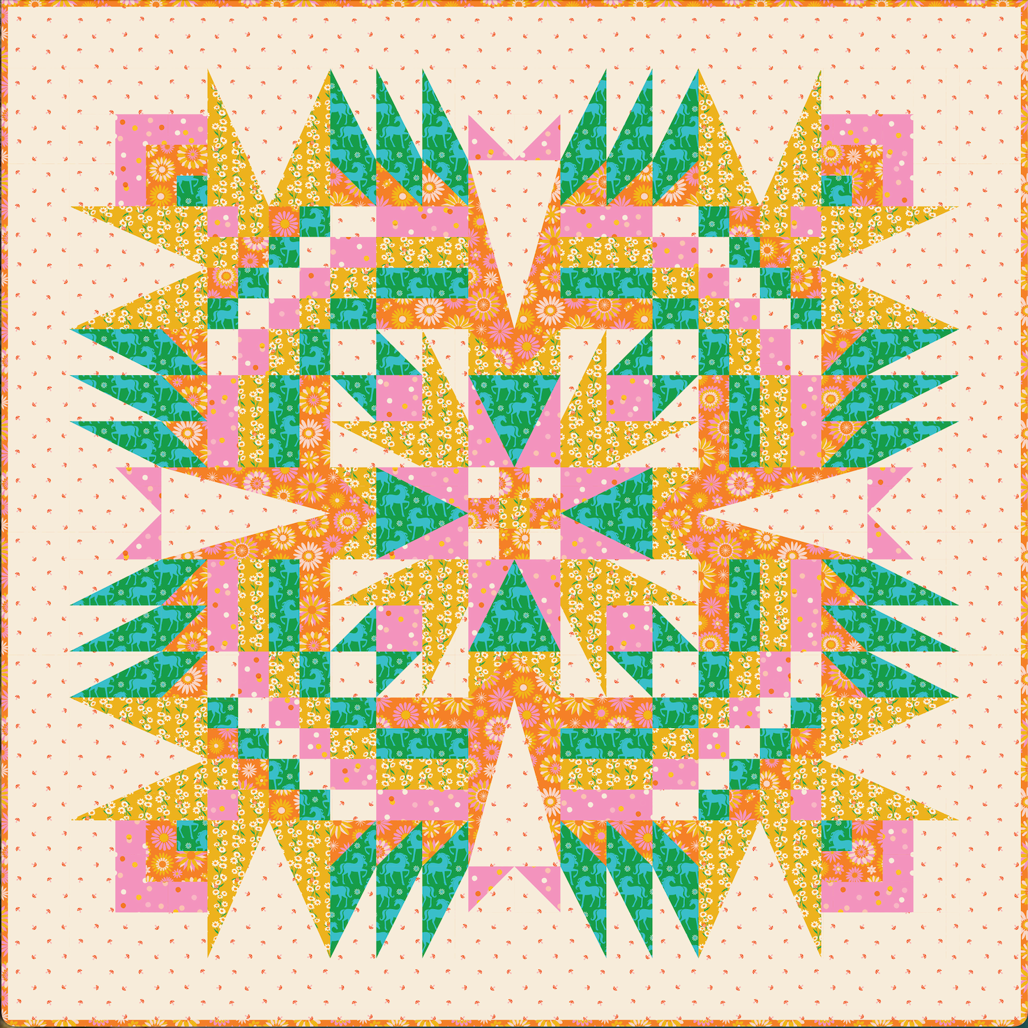 Carousel by Melody Miller : Radical Quilt Kit