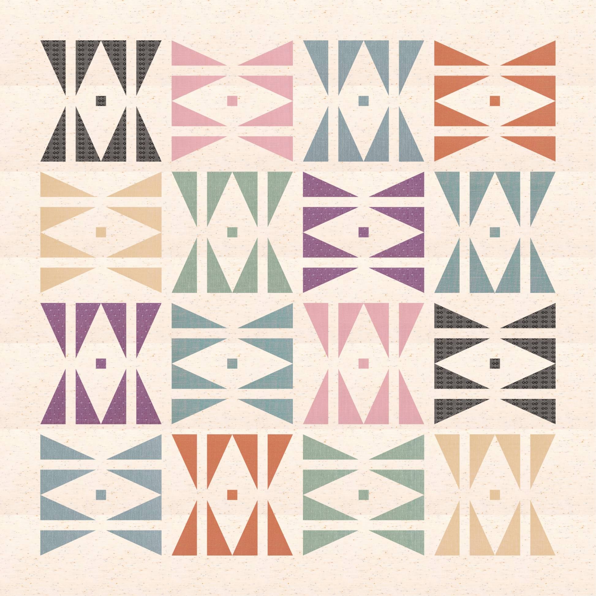 Carpe Diem Quilt Kit featuring Wildflower Wovens by Suzy Quilts