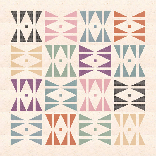 Carpe Diem Quilt Kit featuring Wildflower Wovens by Suzy Quilts