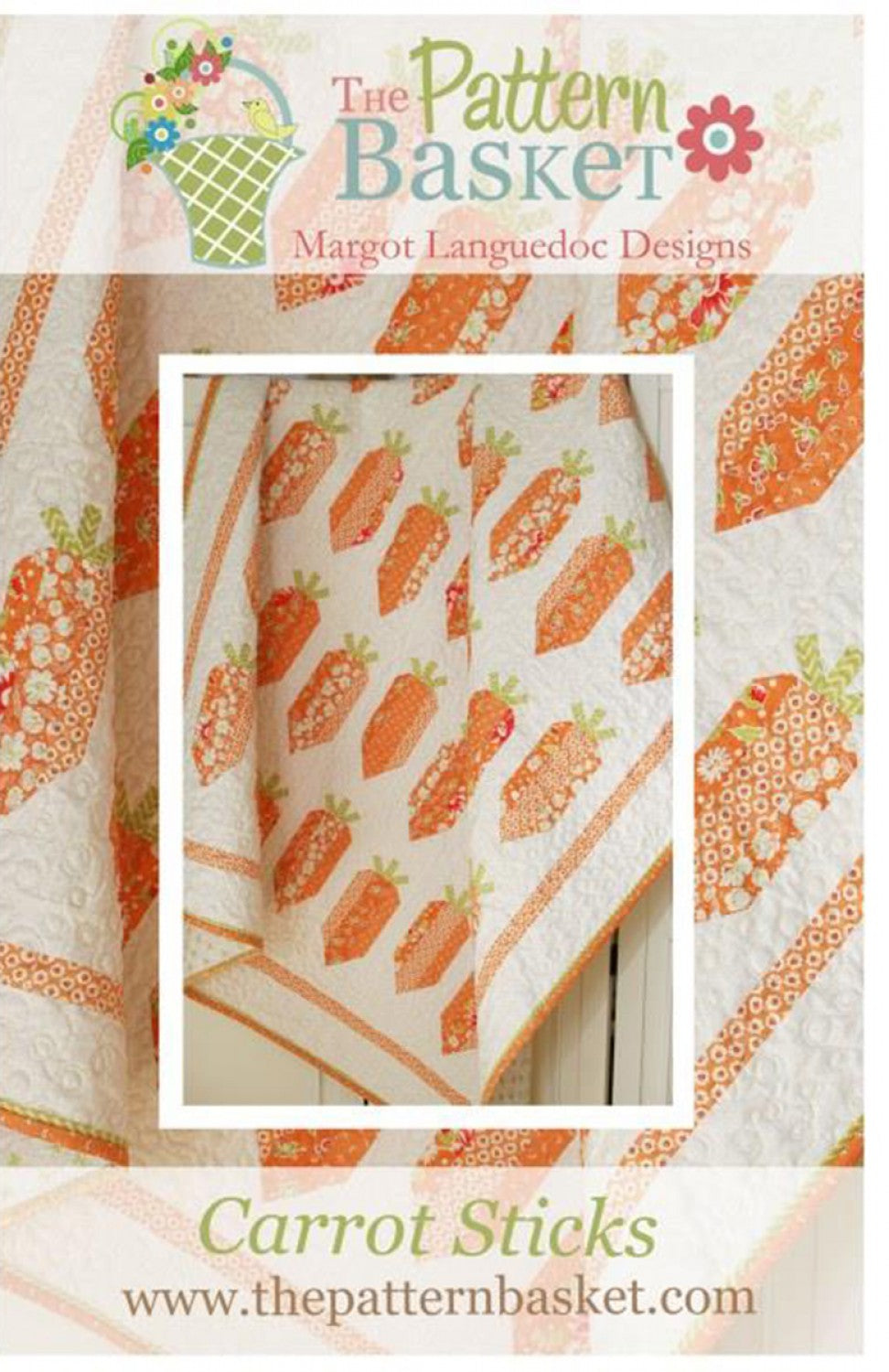 Carrot Sticks Quilt Pattern by The Pattern Basket