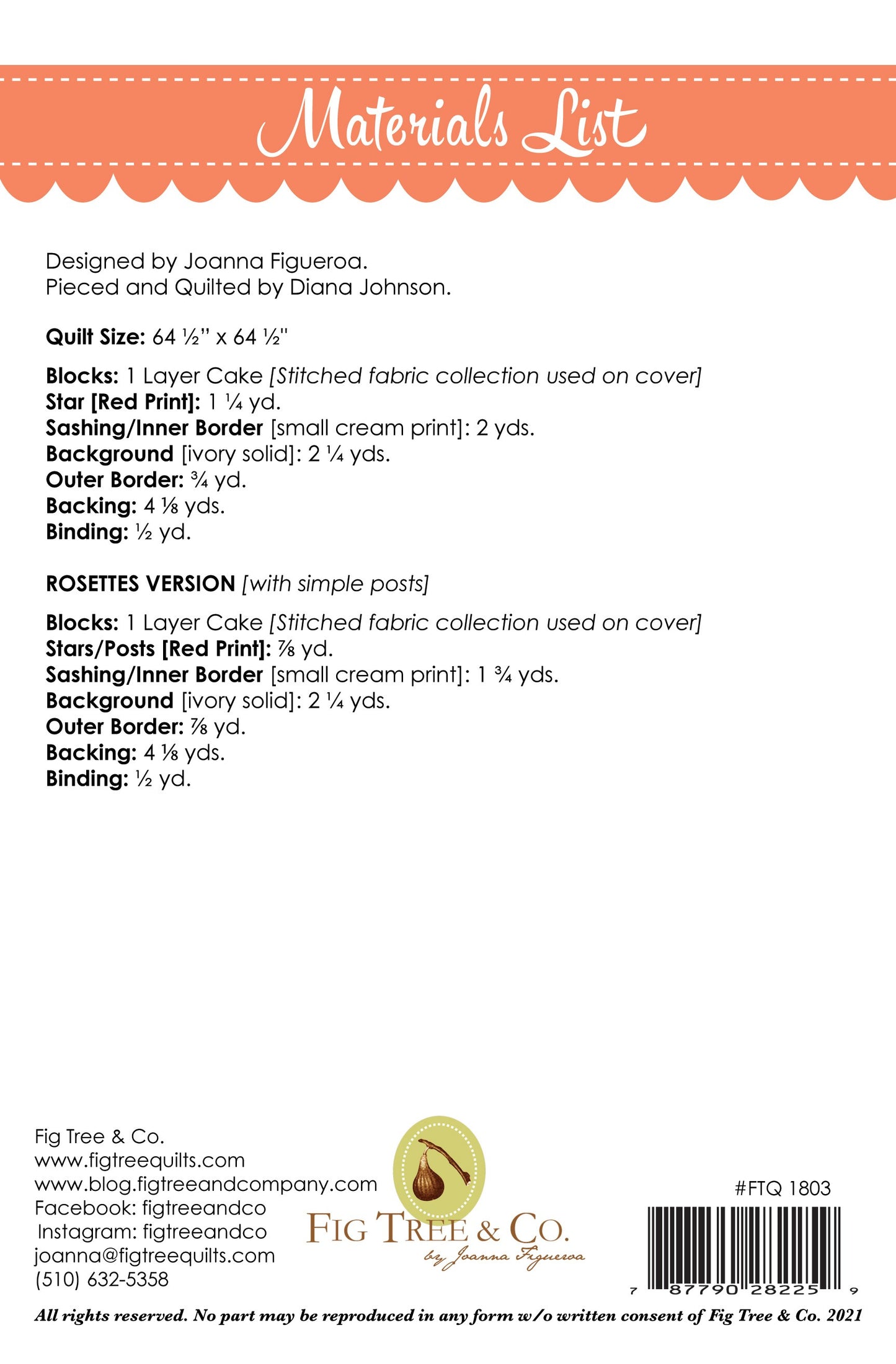 Cartwheels Quilt Pattern by Fig Tree & Co.