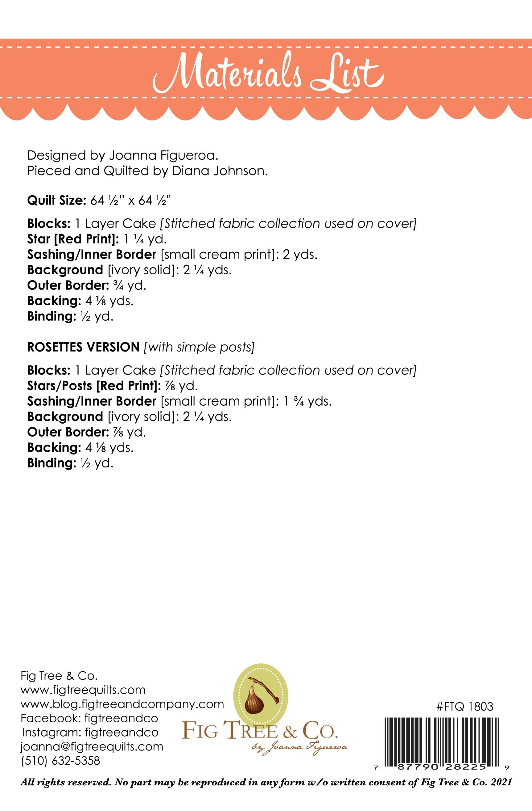 Cartwheels Quilt Pattern by Fig Tree & Co.