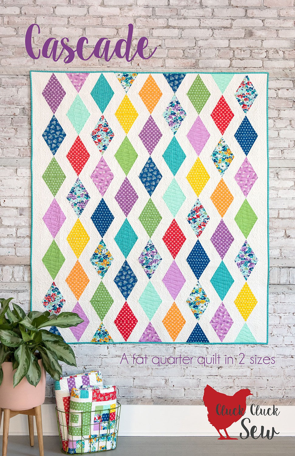 Cascade Quilt Pattern by Cluck Cluck Sew