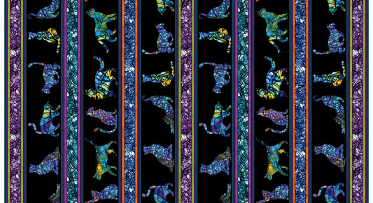 Cat Artistry by Peggy Collins : Fabric Bundles Including Panel