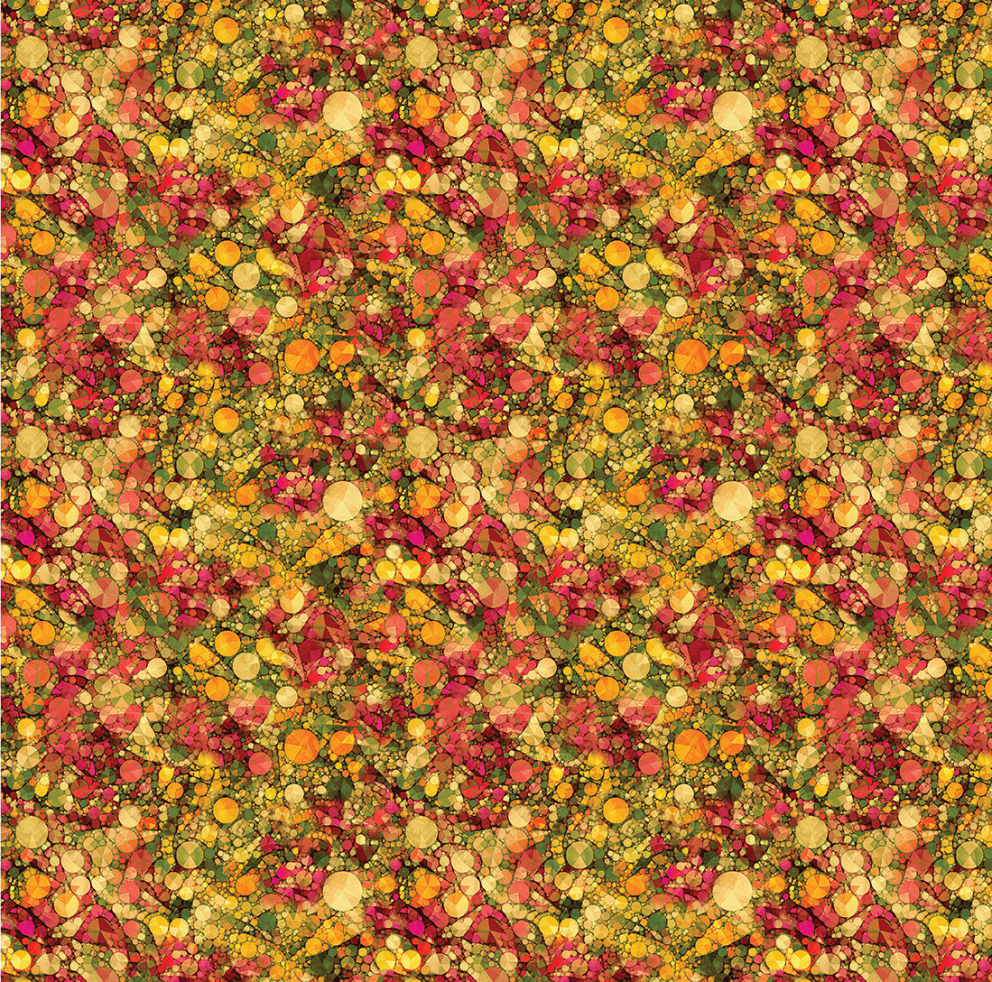 Cat Artistry by Peggy Collins : Sparkle Gold/Multi 16738-33 (Estimated Arrival September 2025)