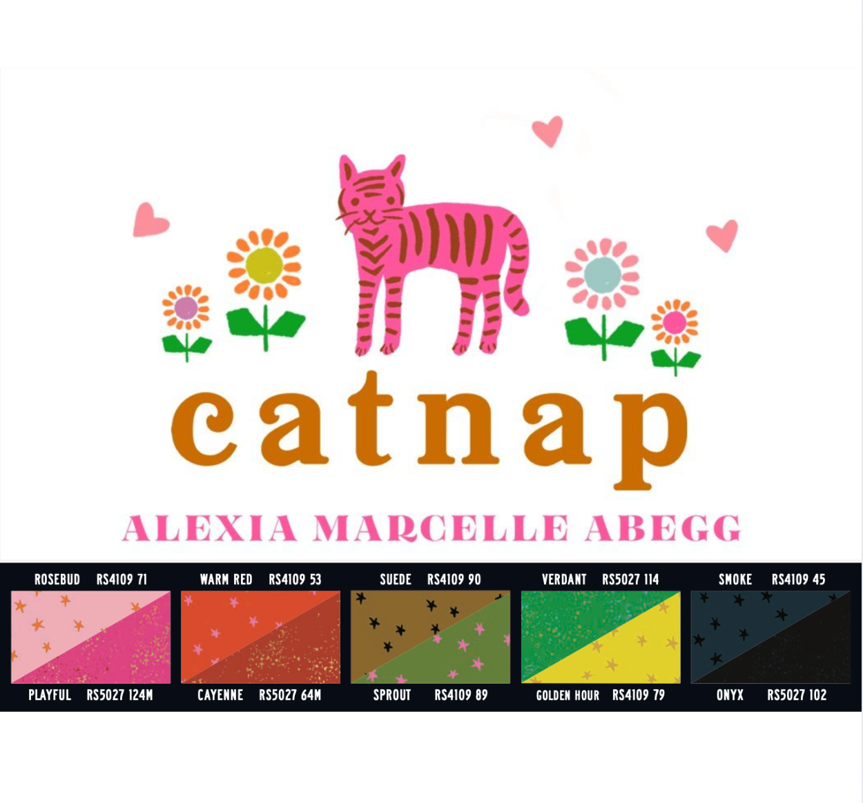 Catnap by Alexia Marcelle Abegg : Coordinating Fabric Bundles