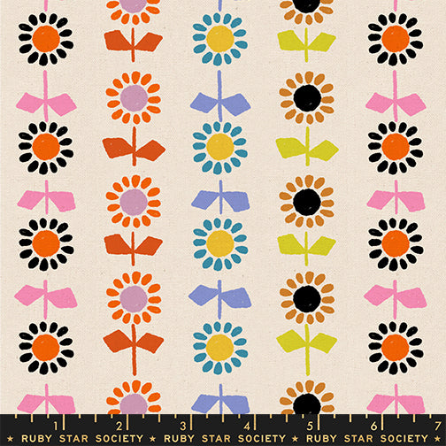 Catnap by Alexia Marcelle Abegg : Daisy Stripe CANVAS Natural RS4136 11L (Estimated Arrival - October 2025)