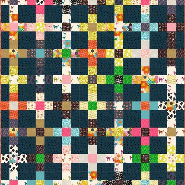 Catnap by Alexia Marcelle Abegg : Josie's Patch Quilt Kit