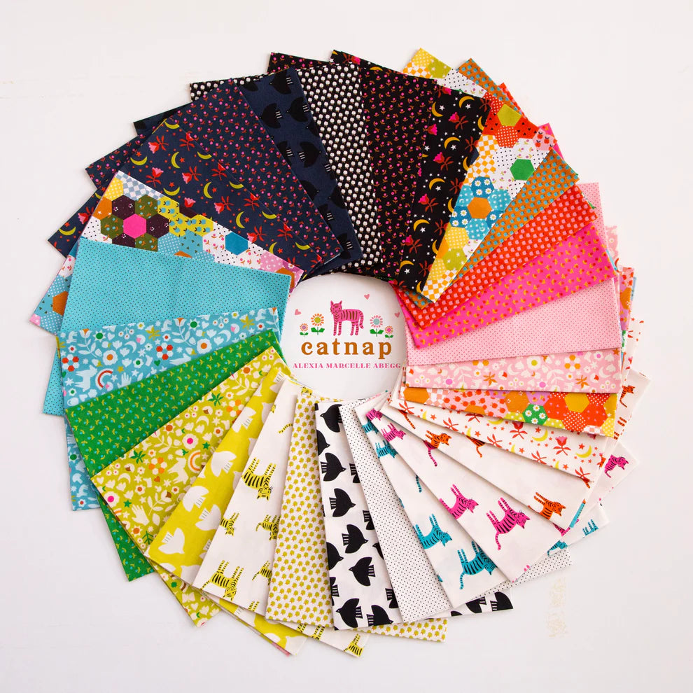 Catnap by Alexia Marcelle Abegg : Josie's Patch Quilt Kit