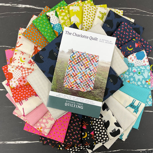 Catnap by Alexia Marcelle Abegg : The Charlotte Quilt Kit