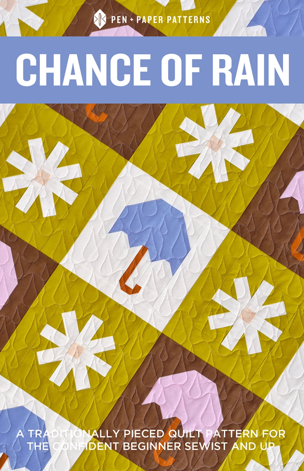 Chance of Rain Quilt Pattern by Pen + Paper Patterns