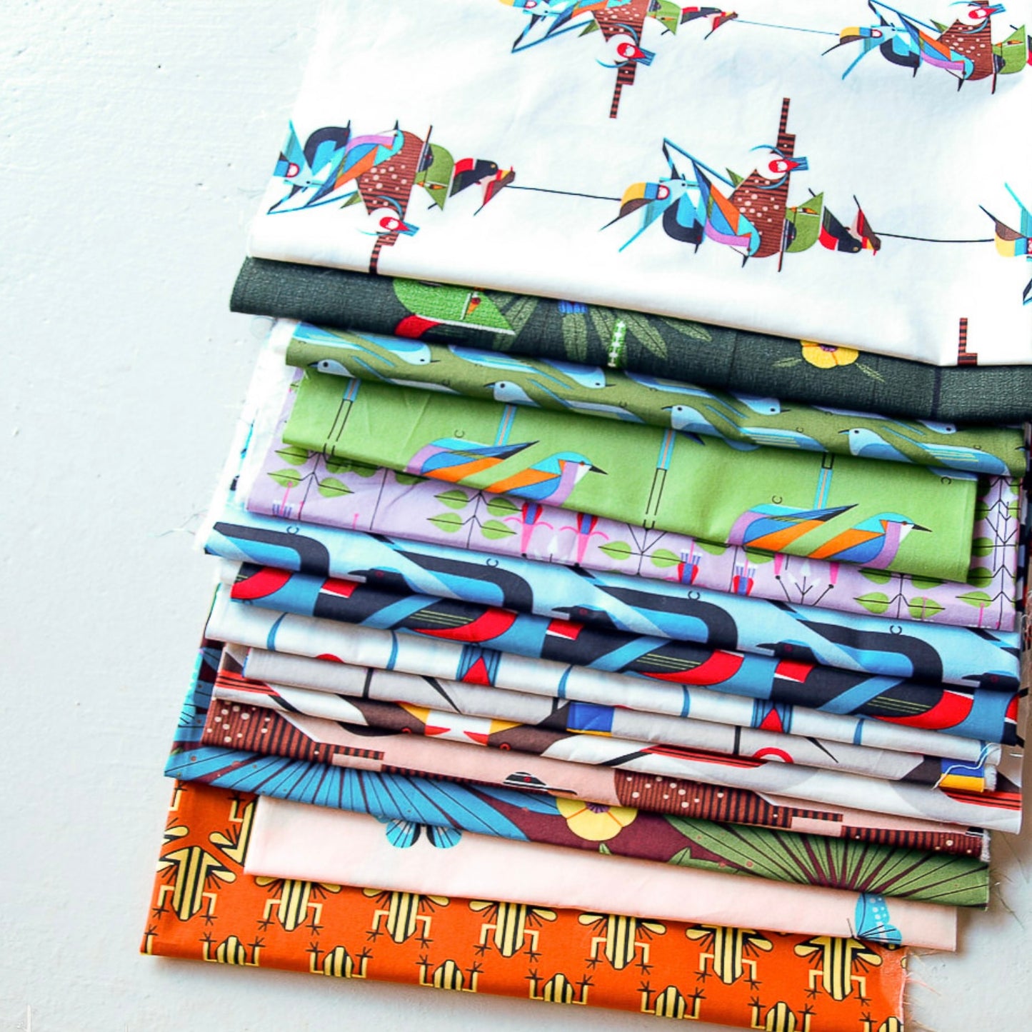 Charley Harper Discovery Place - Butterfly Place Poplin CH-359