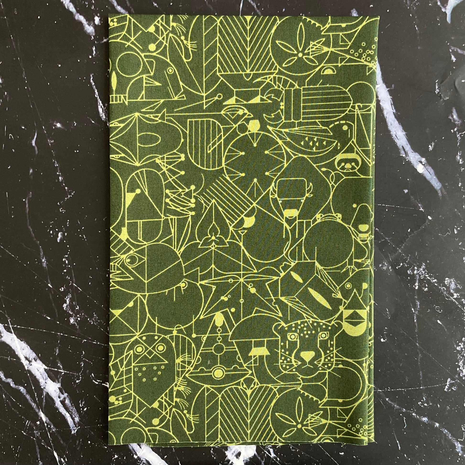 Charley Harper End Paper Basics - Thicket Poplin