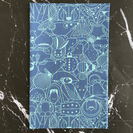 Charley Harper End Paper Basics - Twilight Poplin