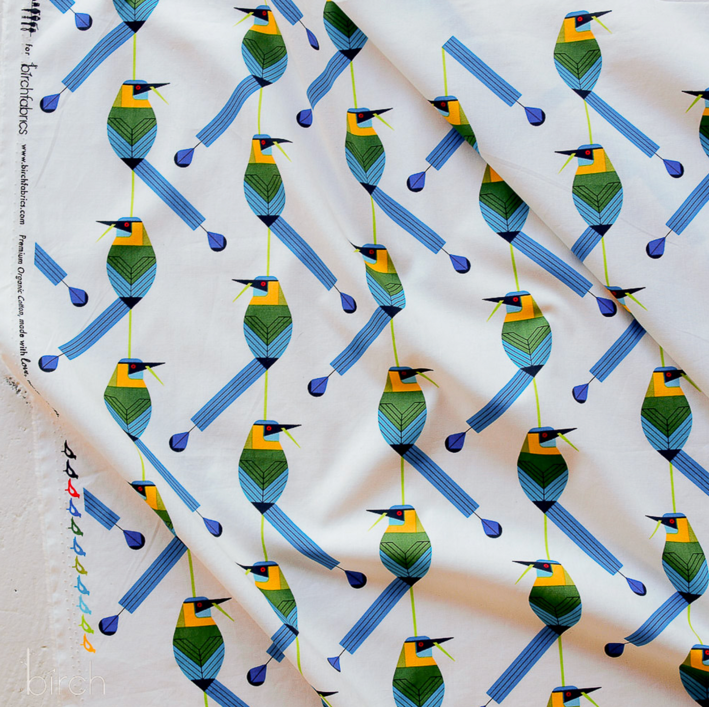 Charley Harper Monteverde Habitat Vol. 1 - Round Tailed Vine Percher CH-373