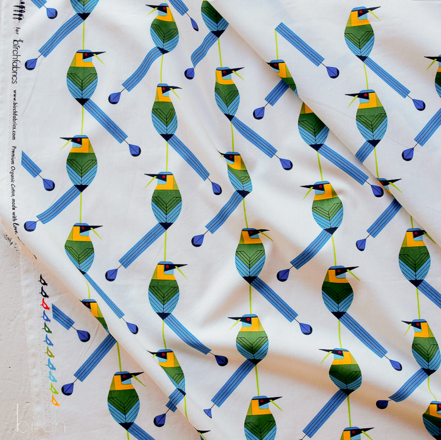 Charley Harper Monteverde Habitat Vol. 1 - Round Tailed Vine Percher CH-373