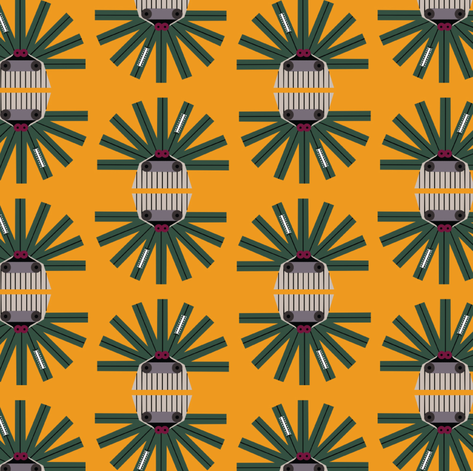 Charley Harper Monteverde Habitat Vol. 1 - Sloth CH-369