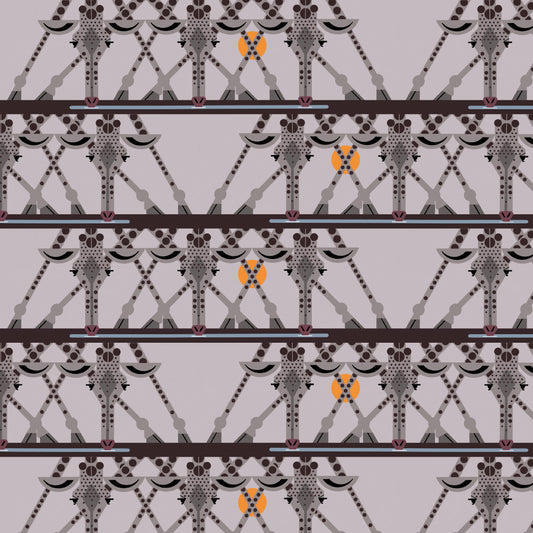 Charley Harper Nurture Vol. 3 - Drink Up Poplin CH-399