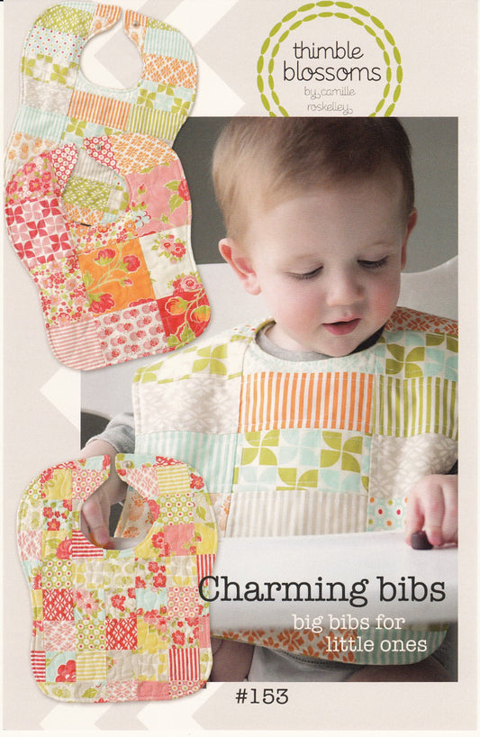 Charming Bibs Pattern by Thimble Blossom