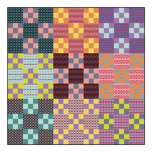 Check Mates by Anna Maria Horner-Parry : Check Mates Quilt Kit
