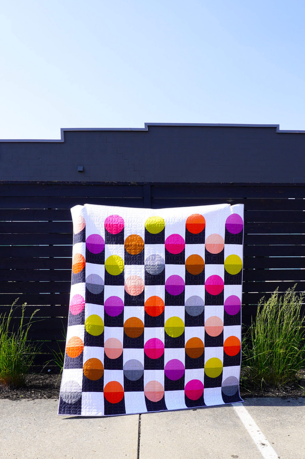 Checkers And Rails Quilt Pattern Checkers Quilt Pattern by Modern Handcraft – Modern Quilt Co.