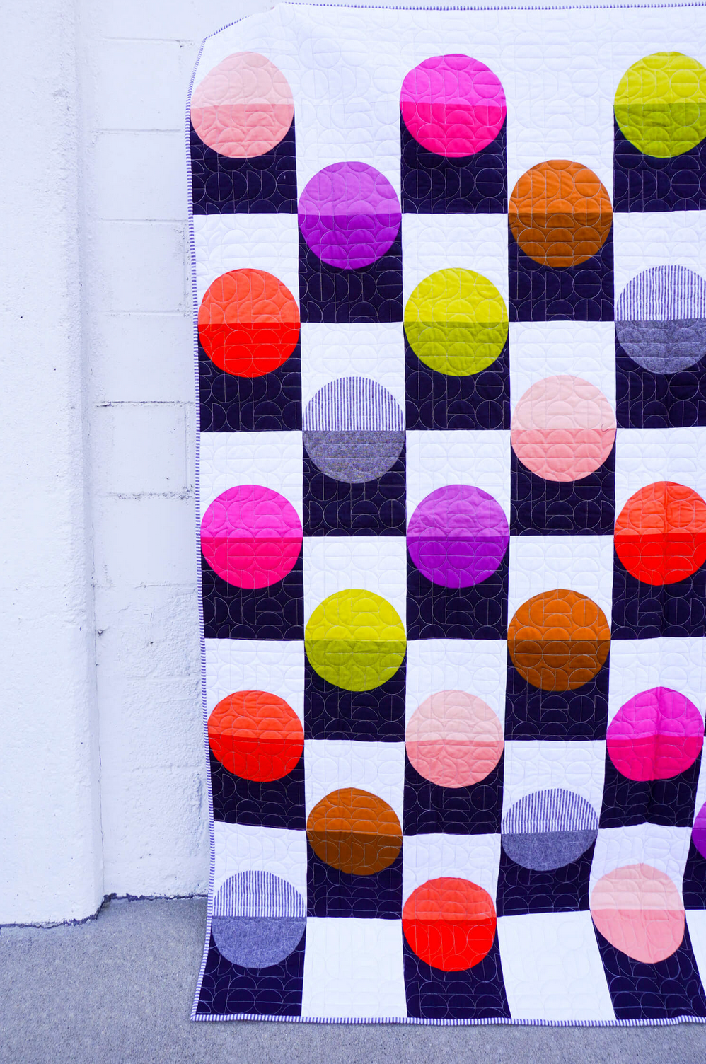 Checkers Quilt Pattern by Modern Handcraft