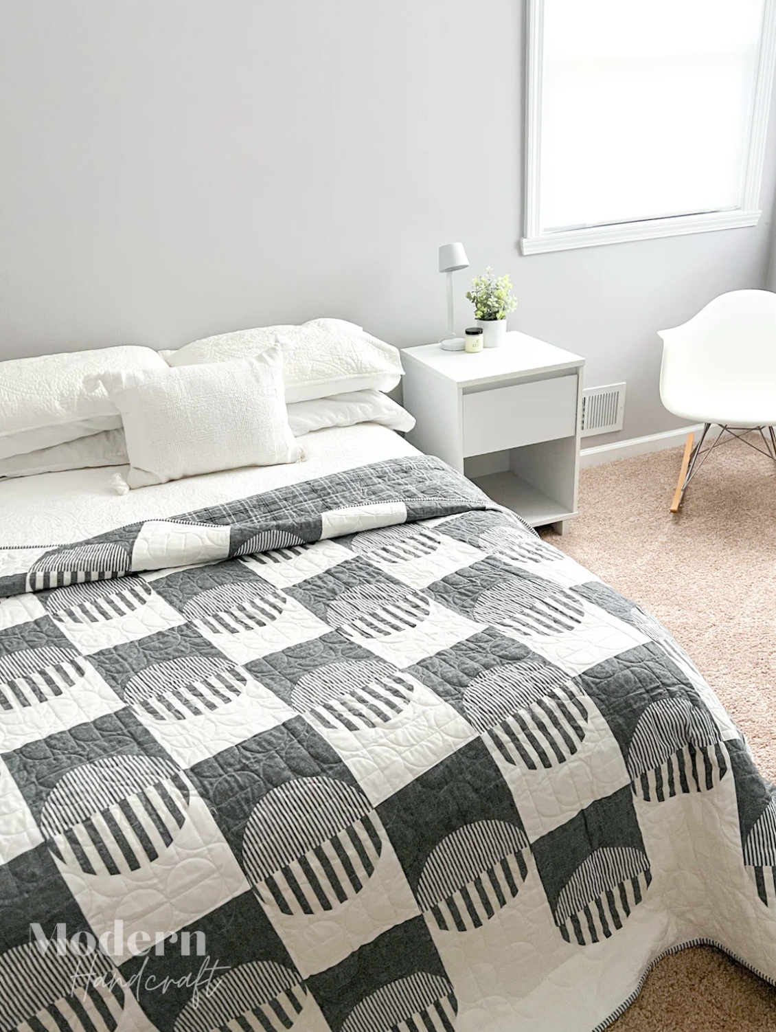 Checkers Quilt Pattern by Modern Handcraft