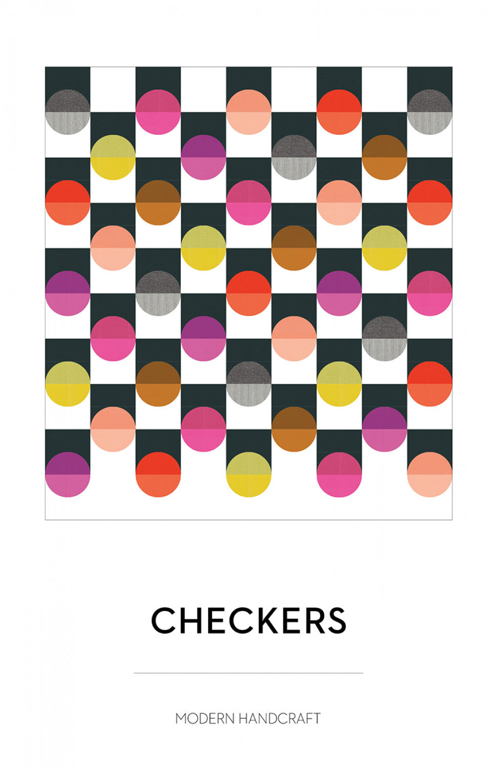 Checkers Quilt Pattern by Modern Handcraft