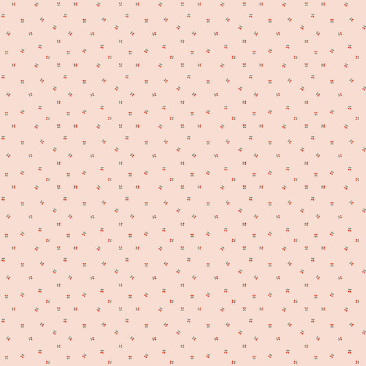 Cherry Orchard by Bernadett Urbanovics : Ditsy Cherries Rose 91317-21