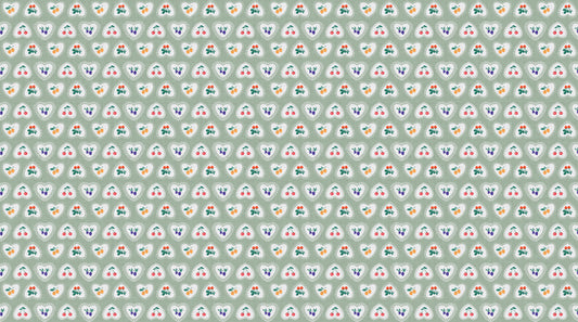 Cherry Orchard by Bernadett Urbanovics : Doilies Green 91318-74