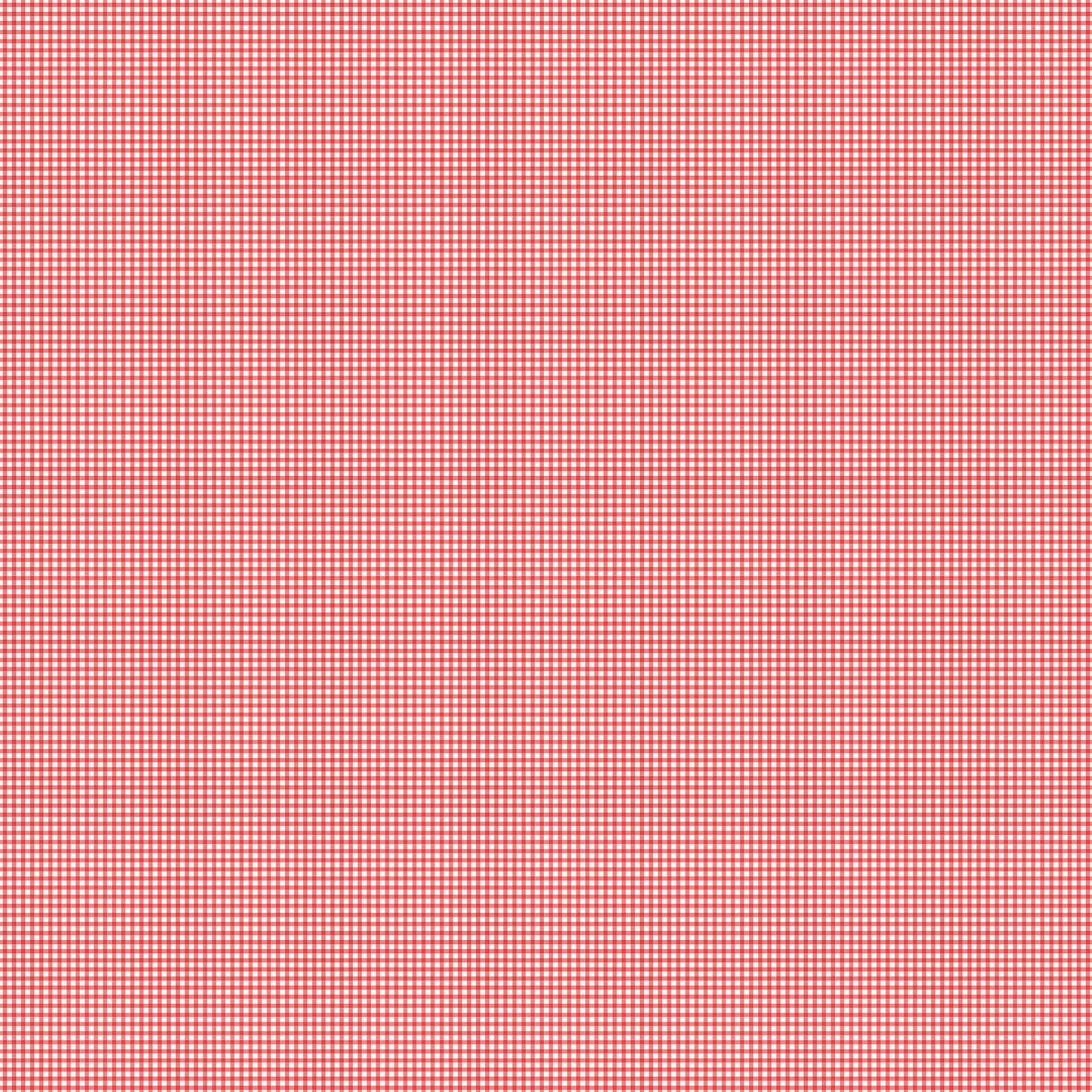 Cherry Orchard by Bernadett Urbanovics : Gingham Red 91319-26