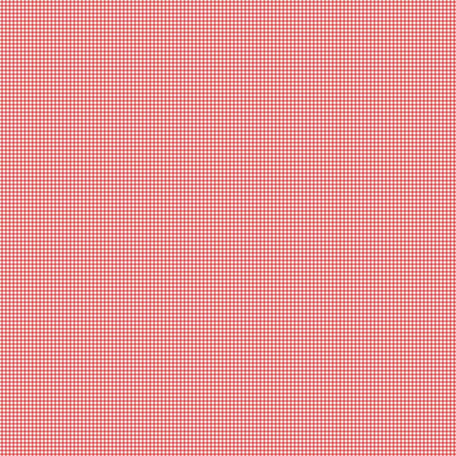 Cherry Orchard by Bernadett Urbanovics : Gingham Red 91319-26