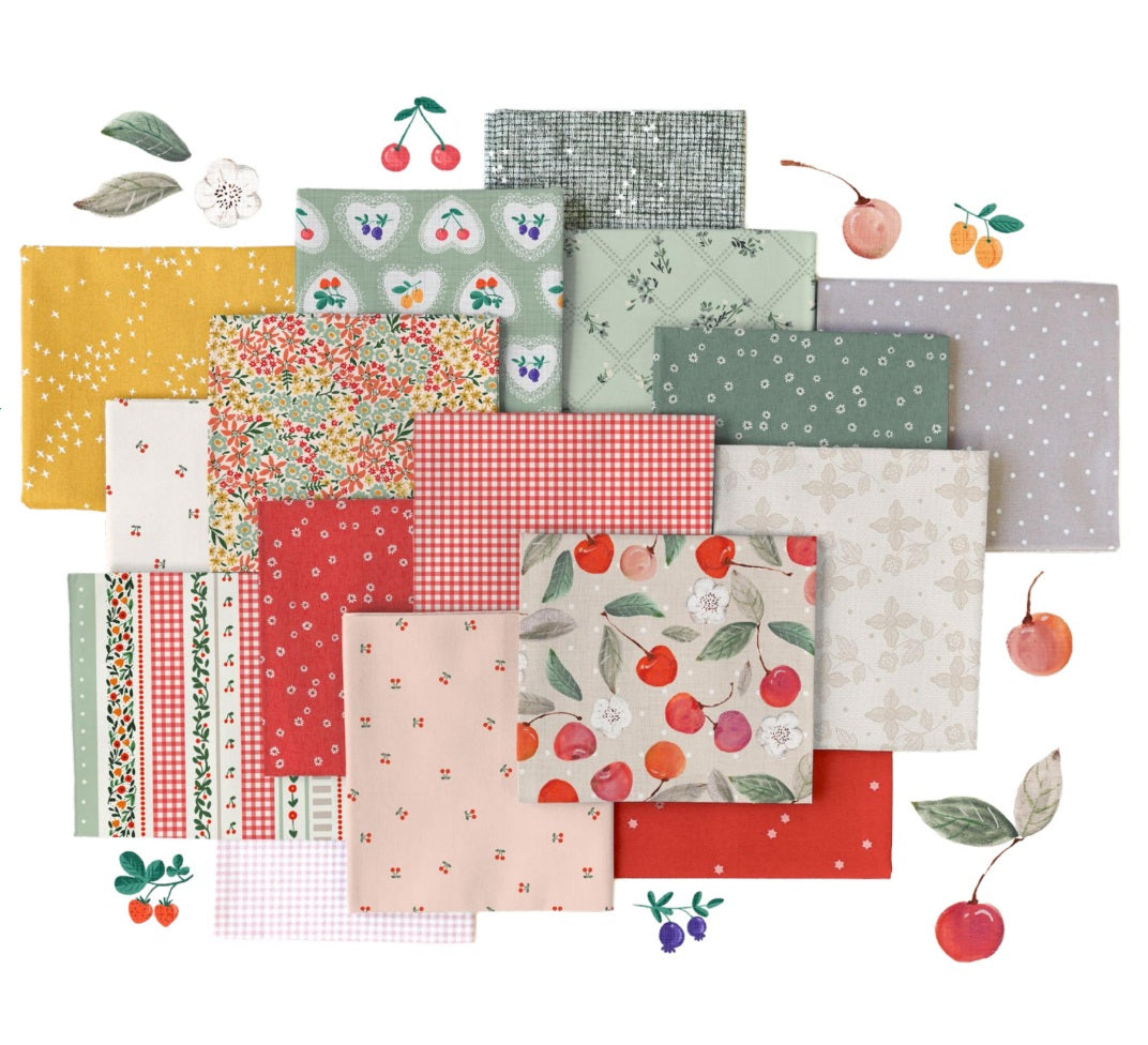 Cherry Orchard by Bernadett Urbanovics : Picnic Tote Kit